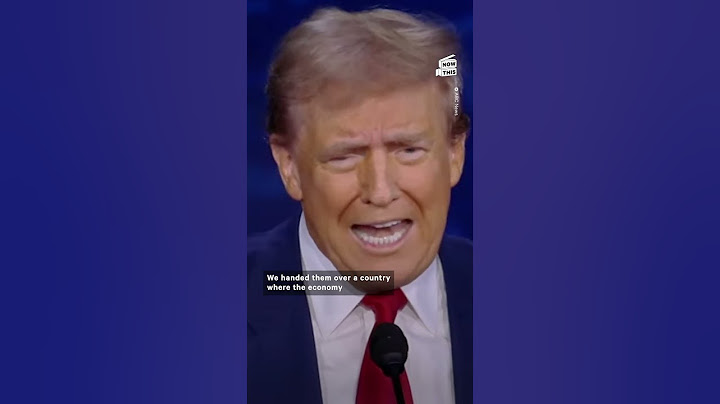 Donald Trump Fails to Describe His Economic Plan During Debate