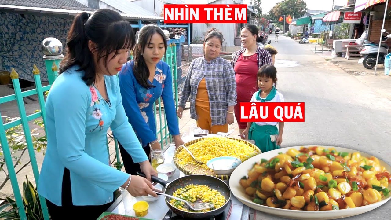 Chiều Nay Bán BẮP XÀO BƠ Thơm Ngon Ai Nhìn Thấy Cũng Thèm #31