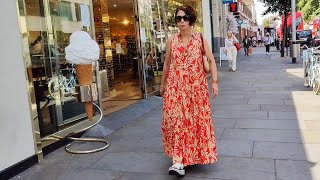 Beautiful Summer Fashion. Street Style in London. Summer Clothes.