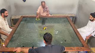 Double Carrom challenge match | Pakistani Carrom match must watch this game #carromboard  screenshot 3