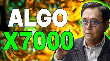 ROBERT KIYOSAKI : ALGO WILL X7000 AFTER DEAL WITH TESLA?? - ALGORAND PRICE PREDICTION 2023-2025
