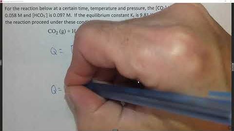 CH13Q10 Comparing Q and Kc