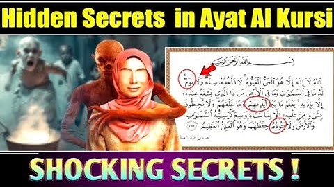 😳Secrets Hidden In Ayat al Kursi, That Will Change Your Life Forever