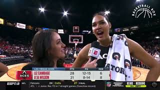 Liz Cambage's Intensity - "Get in the weight room!"
