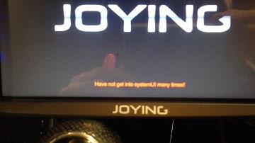 JOYING US-JY-UL135N2 radio display problem (second video)