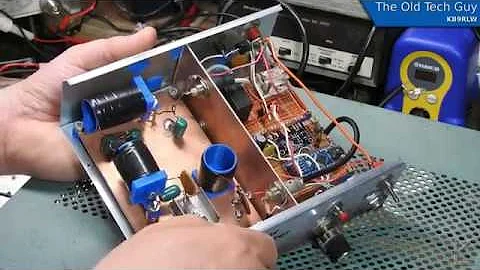 Ham Radio - The 630 meter CW transmitter part 4.  It's done and it works!