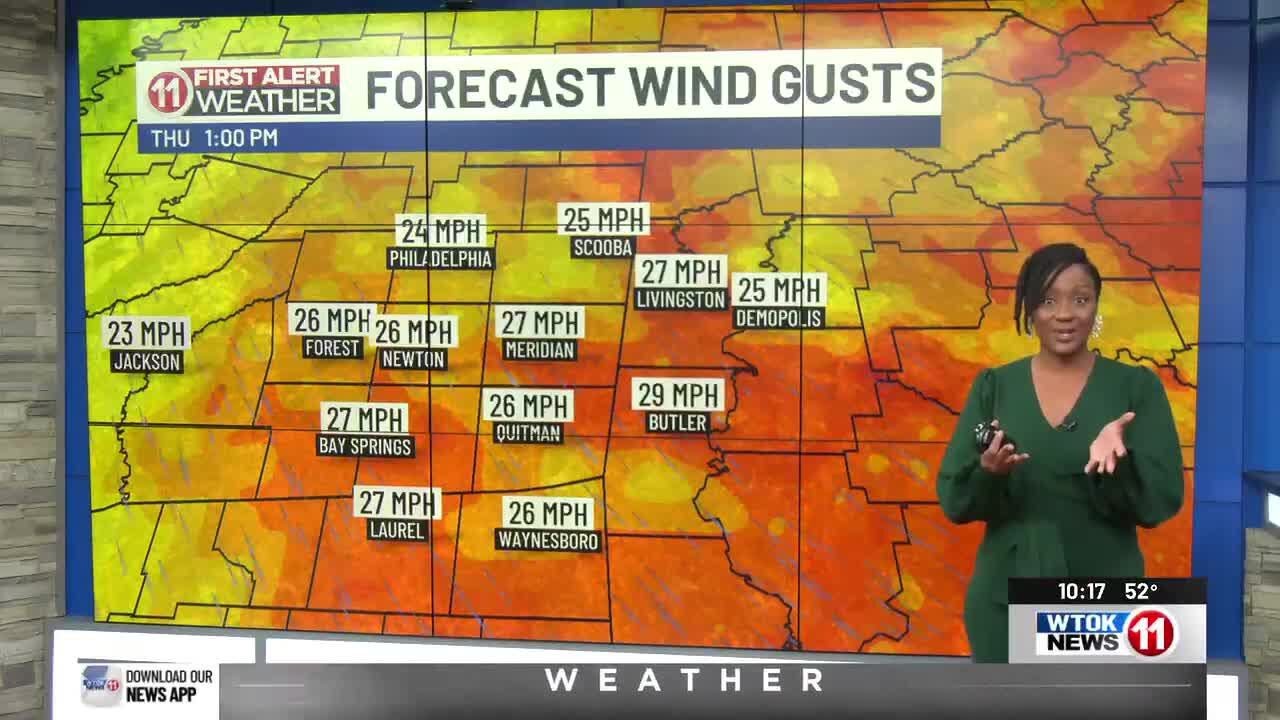 Breezy Thursday with some COLD mornings ahead - YouTube