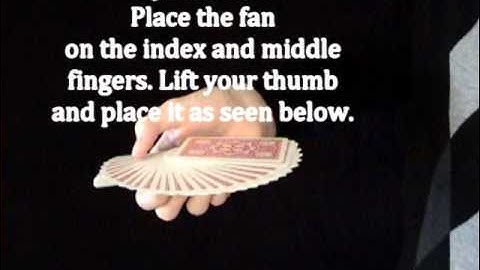 Handlordz - One Handed S-Fan Tutorial