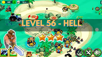 King of Defense 2: Level 56 HELL / FAR / GAMEPLAY GUIDE