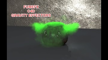 FUMEFX Cinema4D - EFFECTORS (GRAVITY)