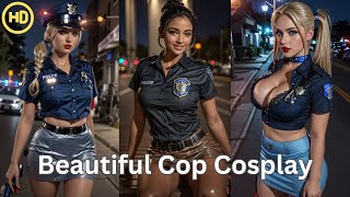 Hot Police Cosplay (AI Art Lookbook) HD