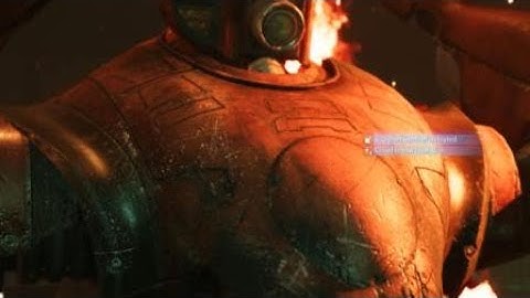 Limit Break on Scorpion Sentinel | Final Fantasy 7 Remake Demo