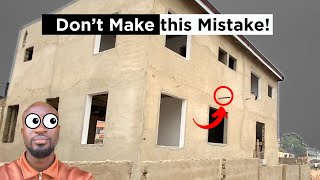 This is the Mistake 90% of First Time Builders Make!