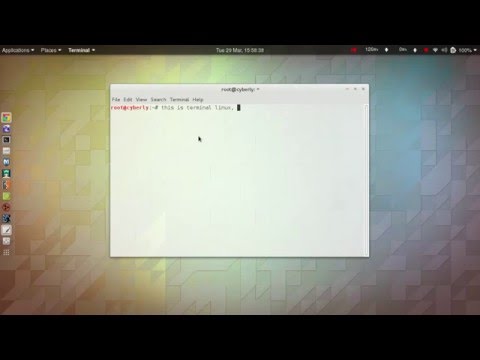 Video Tutorial Linux basic session 1