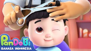 Lagu Potongan Rambut Pertama Kali Anak | Saatnya Memotong Rambut | Super Pandobi Bahasa Indonesia