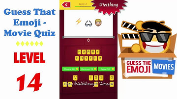 Guess That Emoji - Movie Quiz Level 14 - All Answers - Walkthrough ( By GMonks Entertainment )