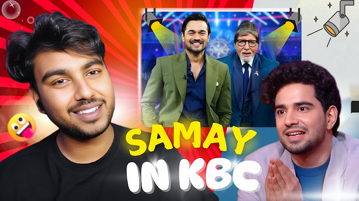 SAMAY RAINA IN KBC MEMES ARE SUPER FUNNY!