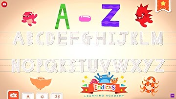 Endless Learning Academy | Meet Uppercase Letter A - Z | Alphabet Puzzle | Fun Alphabet Learning #34