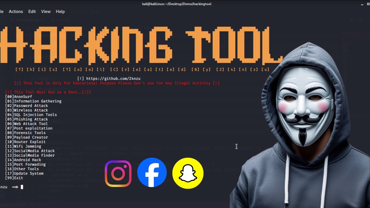 Top 10 Social Media Hacking Tools in Kali Linux 2026 - YouTube