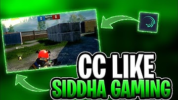 How To Color Grade Like Siddha Gaming In Android Alight Motion | Free Preset | SIDDHA GAMING