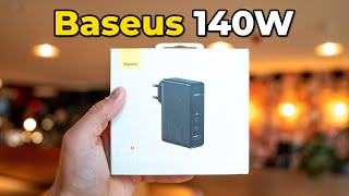 One for all! Baseus 140W USB-C power adapter for MacBook, Surface, phones, cameras and tablets
