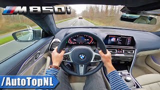 2020 BMW 8 Series GRAN COUPE M850i xDrive POV Test Drive by AutoTopNL