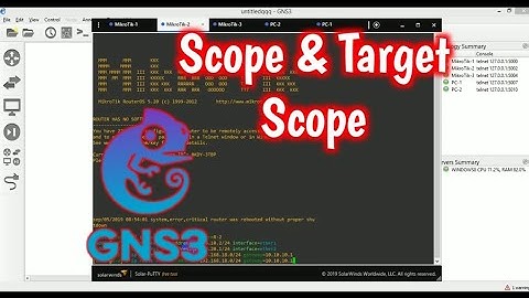 Scope & Target Scope 3 Router | MikroTik