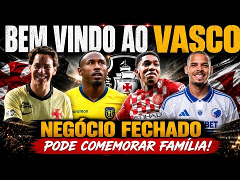 FECHOU EM PLENO SÁBADO! LAMACCHIA LIBERA R$ 63 MILHÕES E VASCO FECHA CONTRATAÇÃO DE REFORÇO DE PESO!