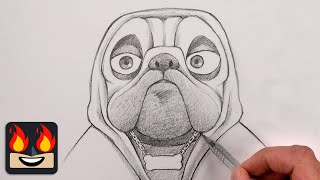 How To Draw Doggo | Fortnite