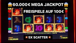 60.000€ Mega Jackpot bei Faust😱 100€ Freispiele 5 mal Scatter Novoline Casino Spielothek Spielhalle