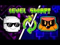 I made  a LEVEL SWAP with my friend @ItsMeGeoGD !