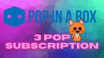 Pop in a Box 3 Pop Subscription Box!         - Did they Deliver on their Pop Vinyl Promises? -UK-