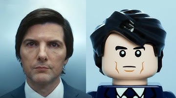 LEGO Severance Elevator Transition Scene Recreation (Blender Animation)