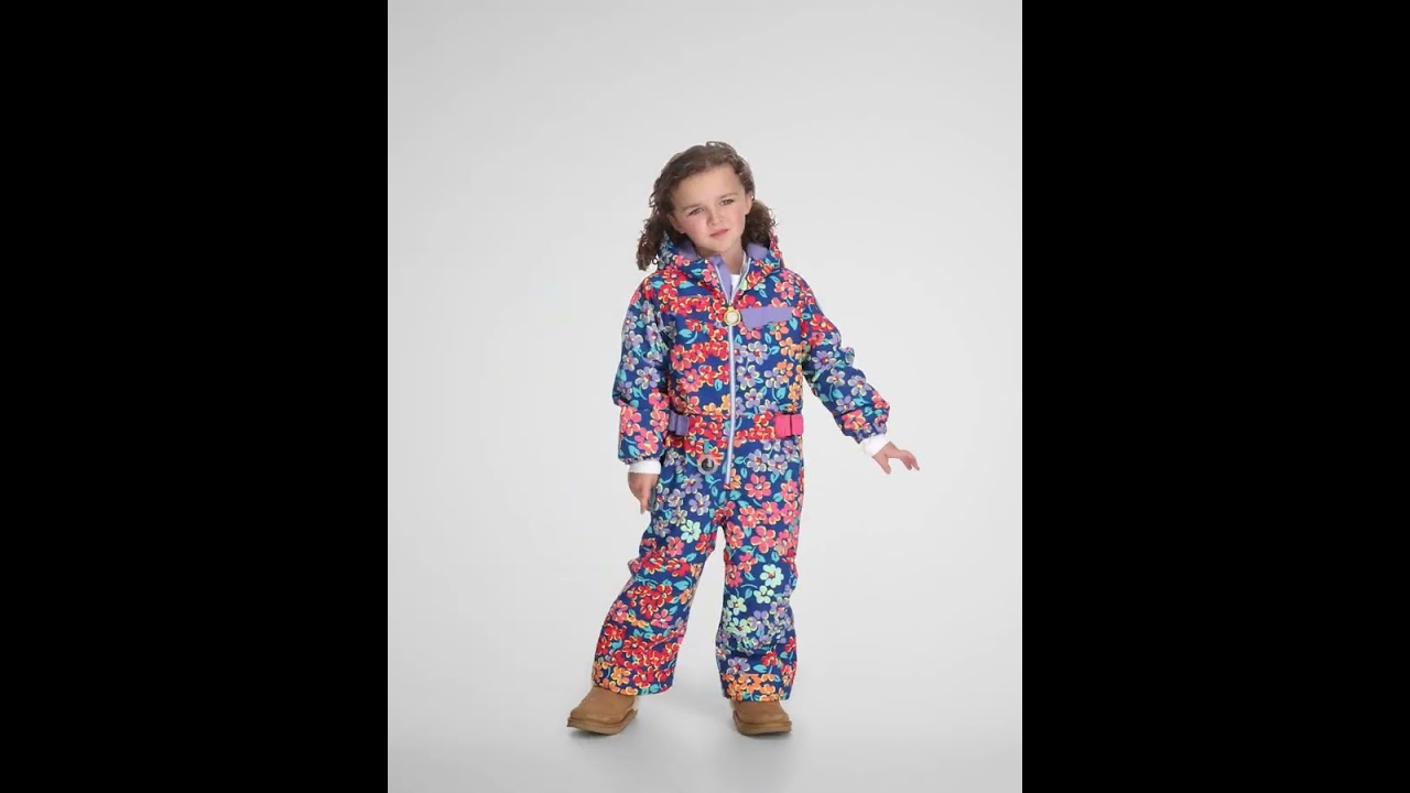 Preview of Obermeyer Quinn One-Piece Snowsuit - Toddlers'/Kids' Video