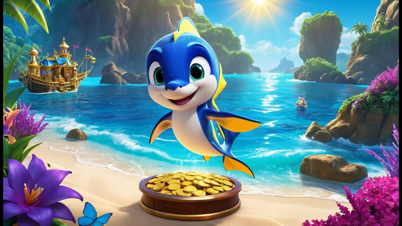 Captain Row Treasure Island | Fun Pirate Adventure Song for Kids | the Treasure with Captain Row