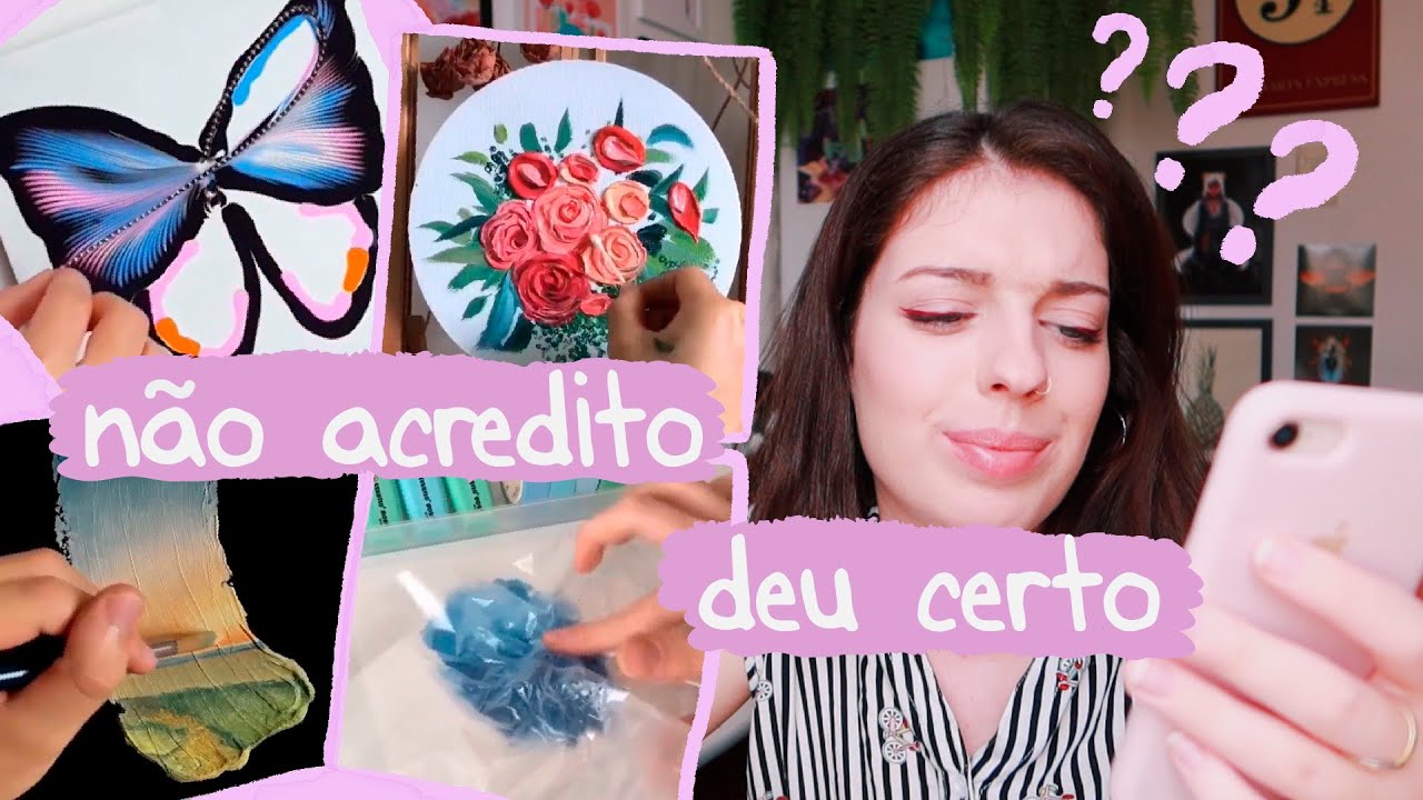 TESTANDO TRUQUES ARTÍSTICOS DO INSTAGRAM #5