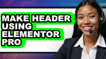 How to Make Header Using Elementor Pro (Only Way)