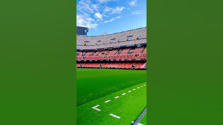 Valencia’s Mestalla Stadium looks incredible! 👀🏟
