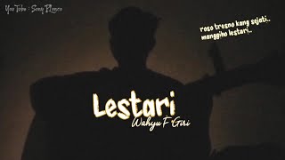 LESTARI (roso tresno kang sejati manggiho lestari) || Cover Gitar By Sony PLonco