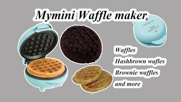 MWF5AQ  MyMini Personal Electric Waffle Maker 