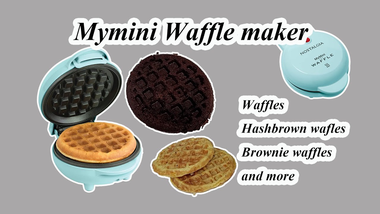 Nostalgia MyMini Waffle Maker & Griddle
