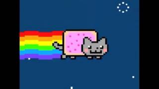 Video thumbnail of "Nyan cat (el gato galleta)"