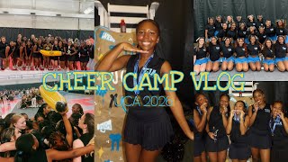 CHEER CAMP VLOG | UCA '26, BANANAAAA , ALL AMERICAN RECIPIENT AND MOREEE