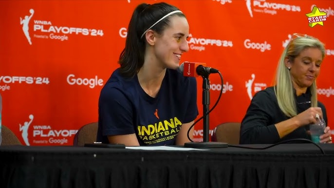 Caitlin Clark, Aliyah Boston talk to media after Fever's season comes to  end vs. Sun - YouTube