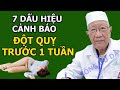 7 Dấu Hiệu Cảnh Báo Cơn Đột Quỵ Trước 1 Tuần