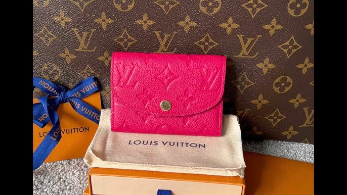 Louis Vuitton LV Rosalie leather blue new ref.767301 - Joli Closet