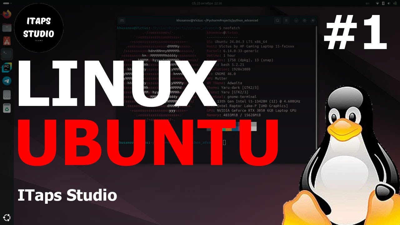 Linux darslari / #1 – Distributivlar, Bash va Ubuntu