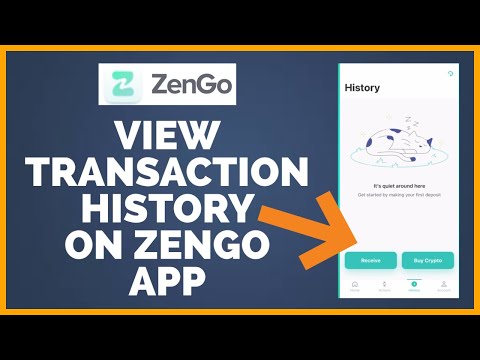 How To View Transaction History On Zengo App 2022