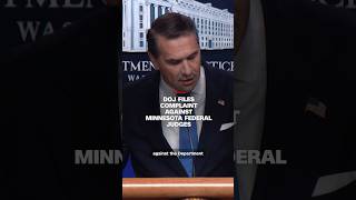DOJ files complaint against Minnesota federal judges