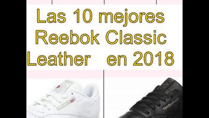 Las Reebok Classic Leather son las zapatillas blancas que te pondrás ahora  y siempre (y por eso son un icono sneaker)